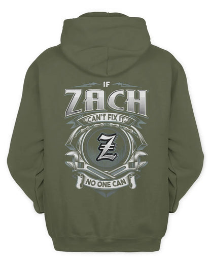 ZACH AP81-K4-626 - Personalized Ahmed Quote Apparel “If Ahmed Can't Fix It, No One Can” - Unisex Hoodie - Military Green