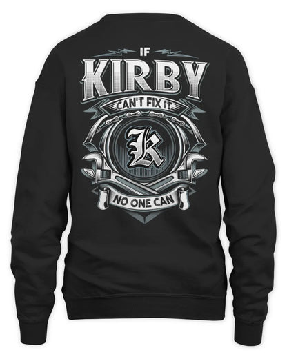 KIRBY AP81-K4-626 - Personalized Ahmed Quote Apparel “If Ahmed Can't Fix It, No One Can” - Unisex Sweatshirt - Black