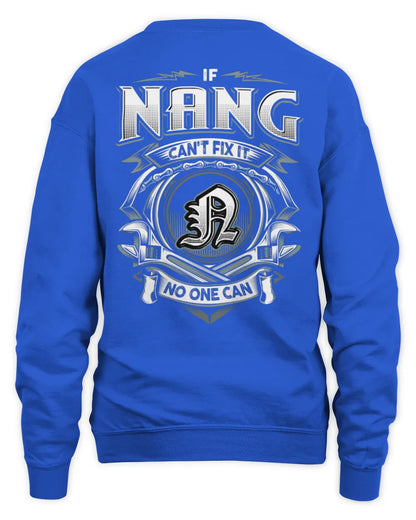 NANG AP81-K4-626 - Personalized Ahmed Quote Apparel “If Ahmed Can't Fix It, No One Can” - Unisex Sweatshirt - Royal