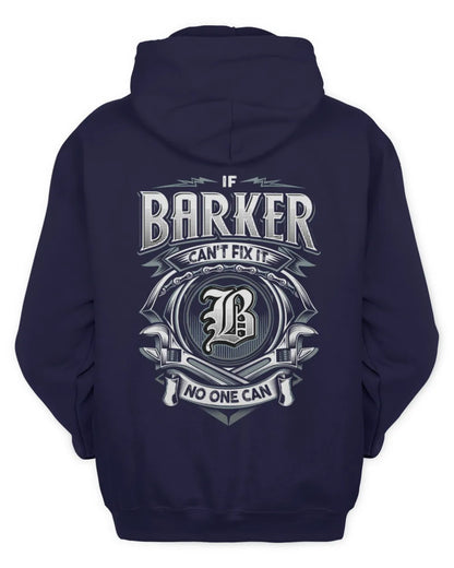BARKER AP81-K4-626 - Personalized Ahmed Quote Apparel “If Ahmed Can't Fix It, No One Can” - Unisex Hoodie - Navy