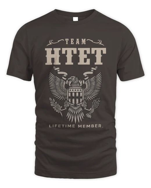 HTET TP06-K82 – Personalized Classic Style Apparel “Team NAME Lifetime Member”