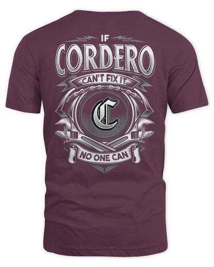 CORDERO AP81-K4-626 - Personalized Ahmed Quote Apparel “If Ahmed Can't Fix It, No One Can” - Unisex Standard T-Shirt - Maroon