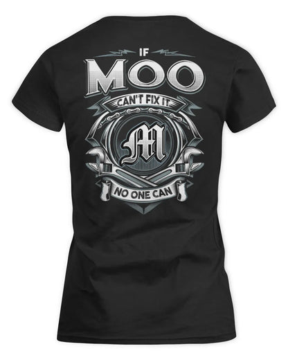 MOO AP81-K4-626 - Personalized Ahmed Quote Apparel “If Ahmed Can't Fix It, No One Can” - Women's Standard T-Shirt - Black