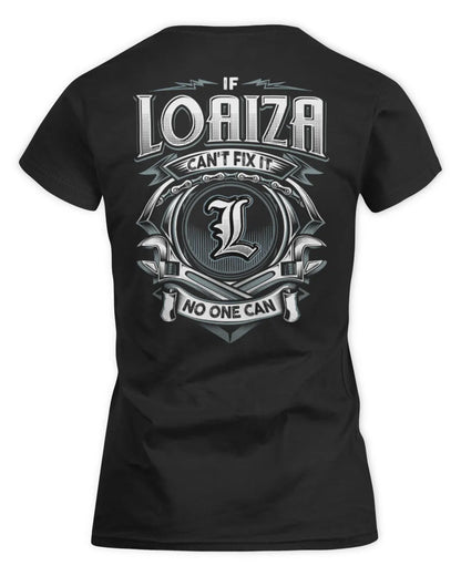 LOAIZA AP81-K4-626 - Personalized Ahmed Quote Apparel “If Ahmed Can't Fix It, No One Can” - Women's Standard T-Shirt - Black