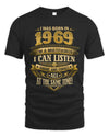 1969 TH03-K4 – Funny Birth Year Multitasker Quote T-Shirt