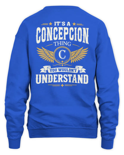 CONCEPCION KT06-M008 It’s a [NAME] Thing – You Wouldn’t Understand | Personalized Vintage T-Shirt - Unisex Sweatshirt - Royal