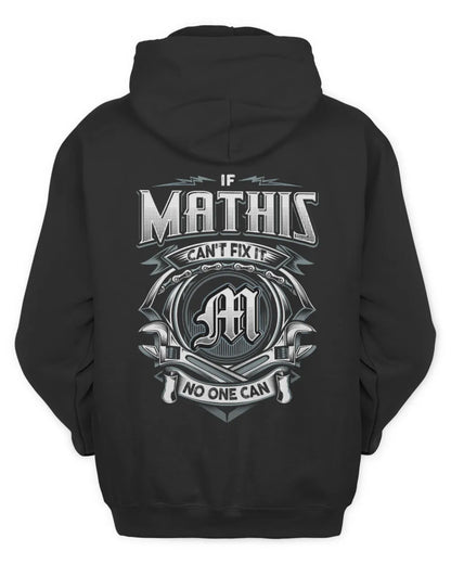 MATHIS AP81-K4-626 - Personalized Ahmed Quote Apparel “If Ahmed Can't Fix It, No One Can” - Unisex Hoodie - Black