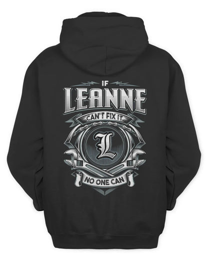 LEANNE AP81-K4-626 - Personalized Ahmed Quote Apparel “If Ahmed Can't Fix It, No One Can” - Unisex Hoodie - Black