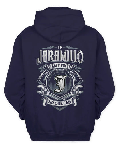 JARAMILLO AP81-K4-626 - Personalized Ahmed Quote Apparel “If Ahmed Can't Fix It, No One Can” - Unisex Hoodie - Navy