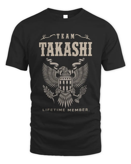 TAKASHI TP06-K82 – Personalized Classic Style Apparel “Team NAME Lifetime Member”