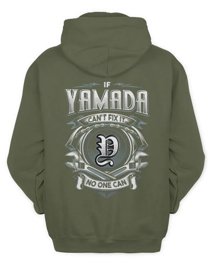 YAMADA AP81-K4-626 - Personalized Ahmed Quote Apparel “If Ahmed Can't Fix It, No One Can” - Unisex Hoodie - Military Green