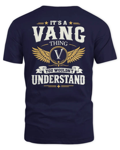 VANG KT06-M008 It’s a [NAME] Thing – You Wouldn’t Understand | Personalized Vintage T-Shirt - Unisex Standard T-Shirt - Navy
