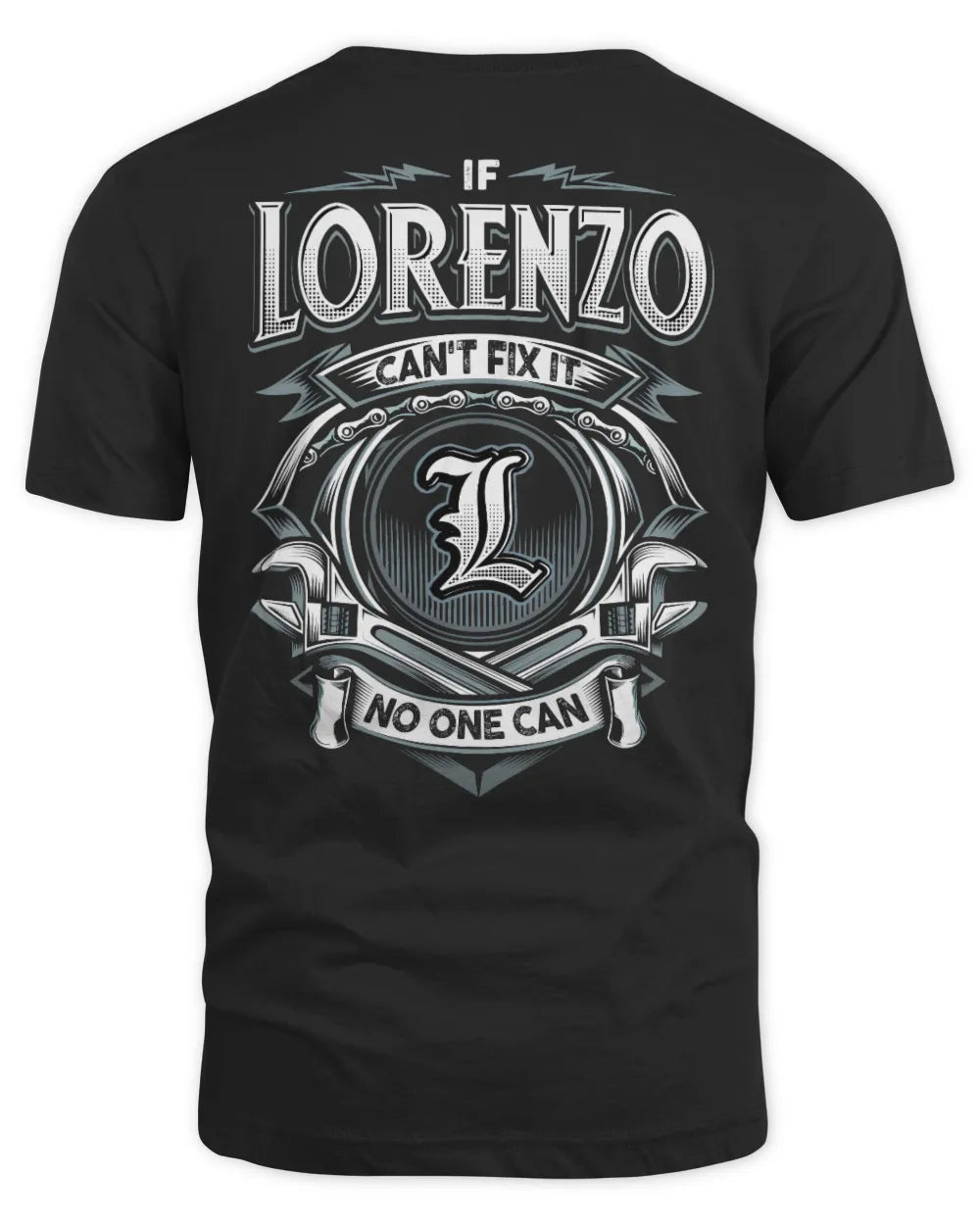 LORENZO AP81-K4-626 - Personalized Ahmed Quote Apparel “If Ahmed Can't Fix It, No One Can”