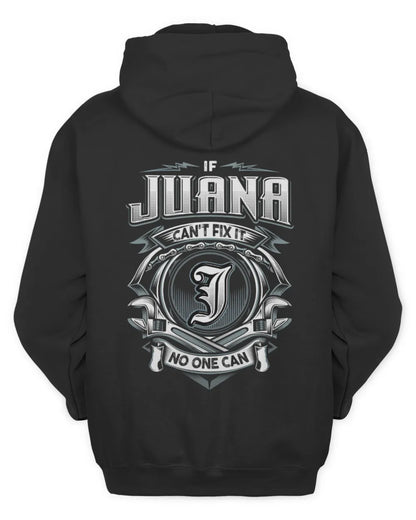 JUANA AP81-K4-626 - Personalized Ahmed Quote Apparel “If Ahmed Can't Fix It, No One Can” - Unisex Hoodie - Black