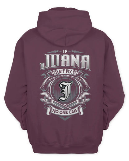 JUANA AP81-K4-626 - Personalized Ahmed Quote Apparel “If Ahmed Can't Fix It, No One Can” - Unisex Hoodie - Maroon