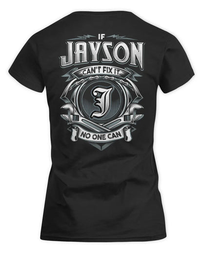 JAYSON AP81-K4-626 - Personalized Ahmed Quote Apparel “If Ahmed Can't Fix It, No One Can” - Women's Standard T-Shirt - Black