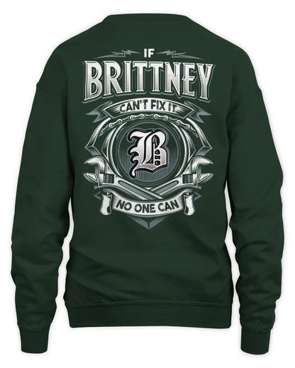 BRITTNEY AP81-K4-626 - Personalized Ahmed Quote Apparel “If Ahmed Can't Fix It, No One Can” - Unisex Sweatshirt - Forest Green