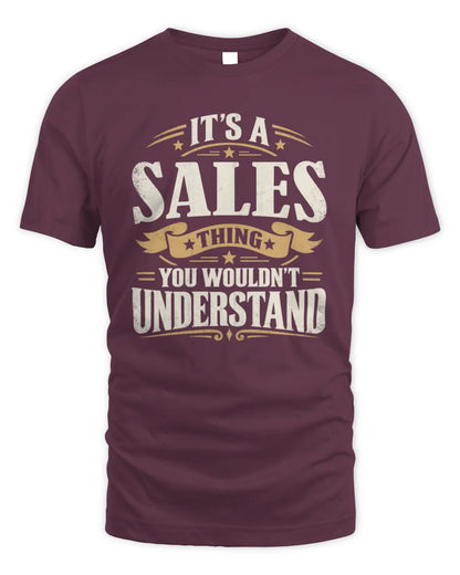 SALES P08 TH51 - Personalized “It’s a/an [NAME] Thing – You Wouldn’t Understand” Shirt - Unisex Standard T-Shirt - Maroon