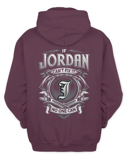 JORDAN AP81-K4-626 - Personalized Ahmed Quote Apparel “If Ahmed Can't Fix It, No One Can” - Unisex Hoodie - Maroon
