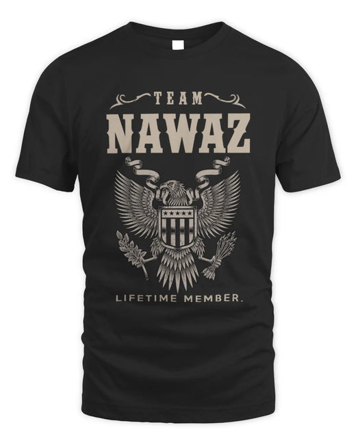 NAWAZ TP06-K82 – Personalized Classic Style Apparel “Team NAME Lifetime Member”