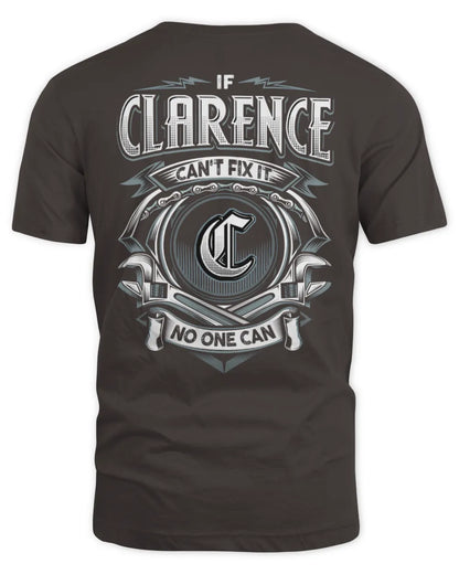 CLARENCE AP81-K4-626 - Personalized Ahmed Quote Apparel “If Ahmed Can't Fix It, No One Can” - Unisex Standard T-Shirt - Dark Chocolate