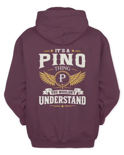 PINO KT06-M008 It’s a [NAME] Thing – You Wouldn’t Understand | Personalized Vintage T-Shirt - Unisex Hoodie - Maroon