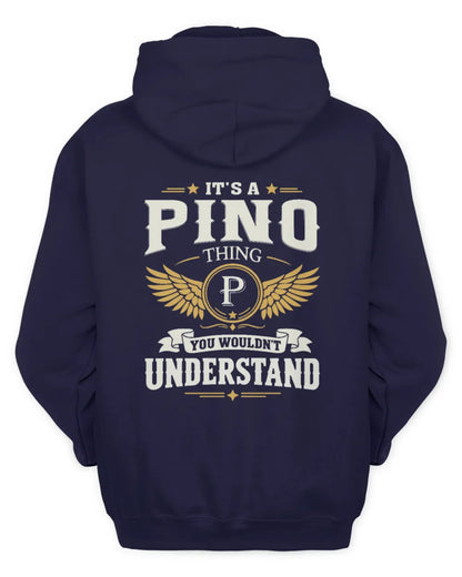 PINO KT06-M008 It’s a [NAME] Thing – You Wouldn’t Understand | Personalized Vintage T-Shirt - Unisex Hoodie - Navy