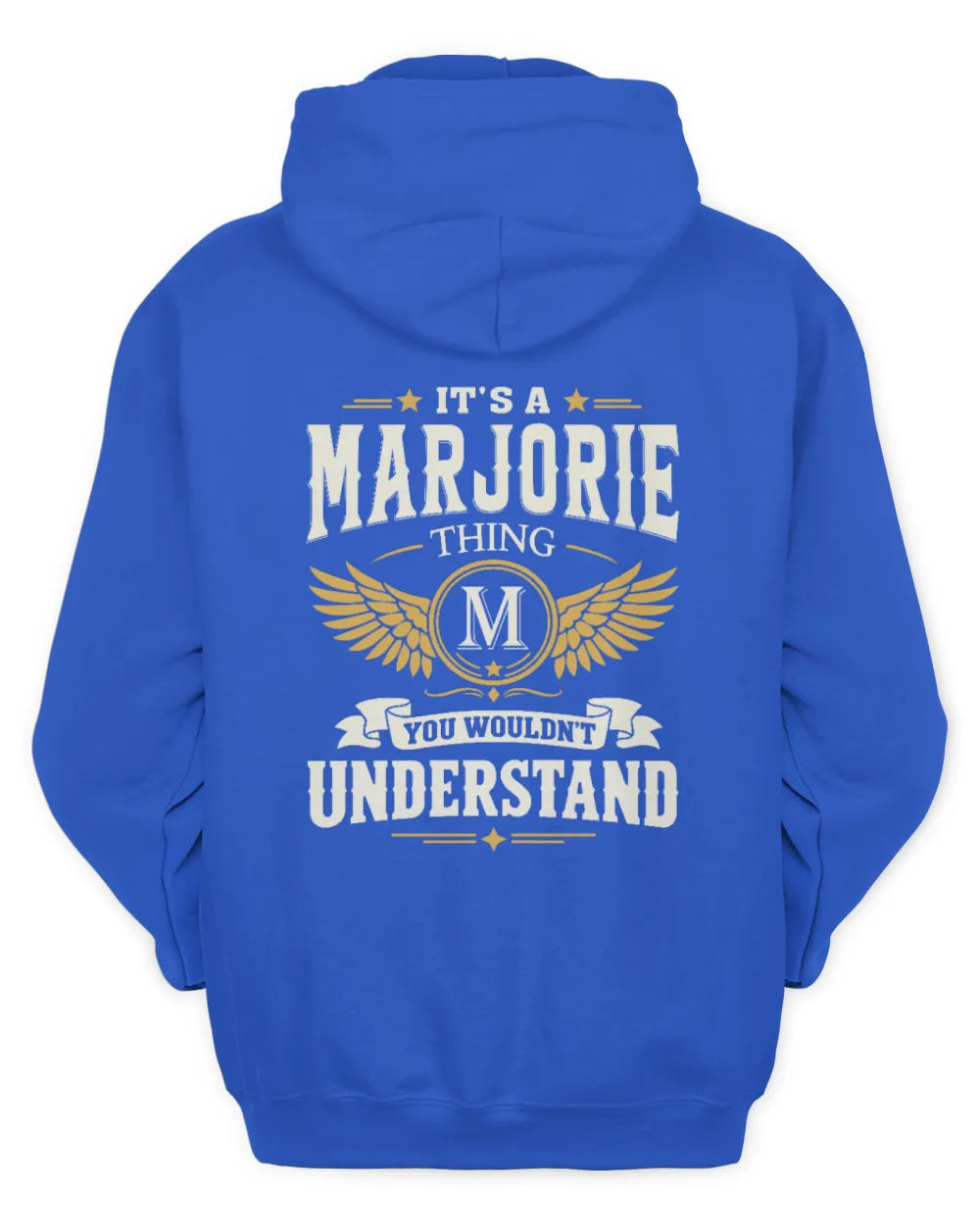 MARJORIE KT06-M008 It’s a [NAME] Thing – You Wouldn’t Understand | Personalized Vintage T-Shirt - Unisex Hoodie - Royal