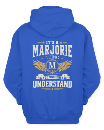 MARJORIE KT06-M008 It’s a [NAME] Thing – You Wouldn’t Understand | Personalized Vintage T-Shirt - Unisex Hoodie - Royal