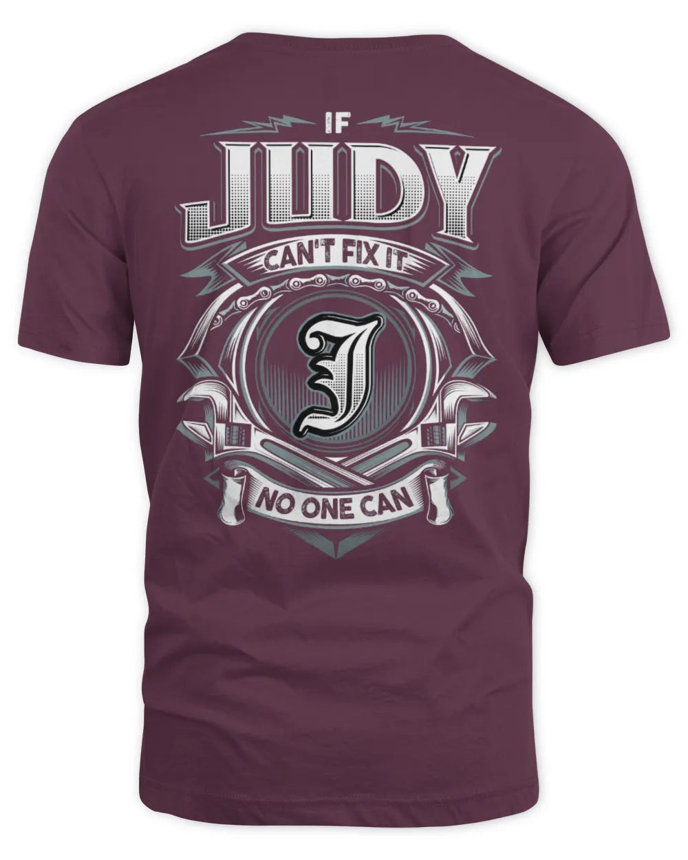 JUDY AP81-K4-626 - Personalized Ahmed Quote Apparel “If Ahmed Can't Fix It, No One Can” - Unisex Standard T-Shirt - Maroon