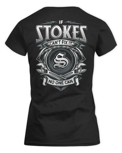 STOKES AP81-K4-626 - Personalized Ahmed Quote Apparel “If Ahmed Can't Fix It, No One Can” - Women's Standard T-Shirt - Black
