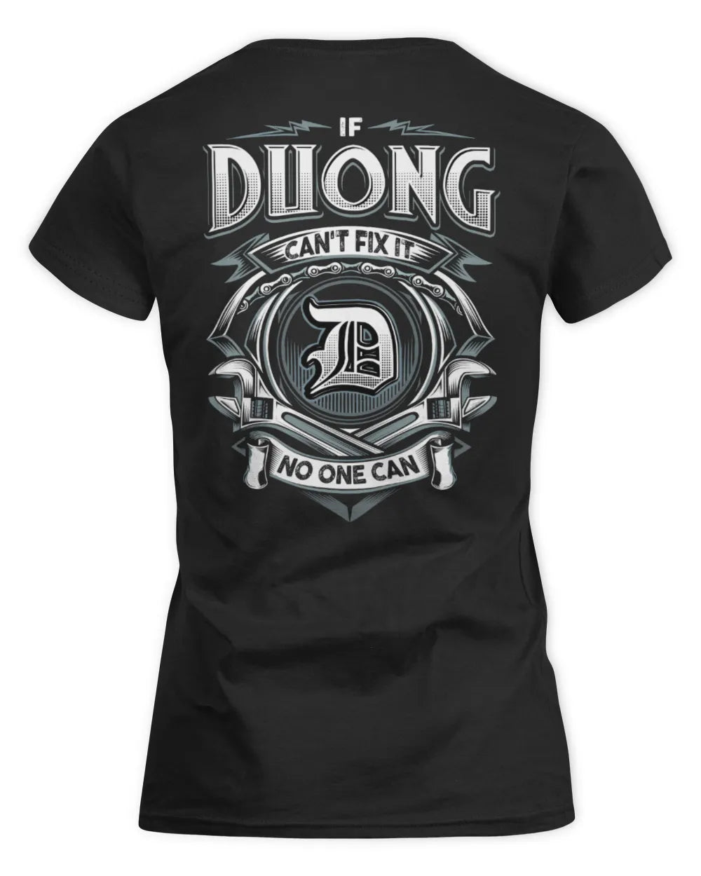 DUONG AP81-K4-626 - Personalized Ahmed Quote Apparel “If Ahmed Can't Fix It, No One Can” - Women's Standard T-Shirt - Black