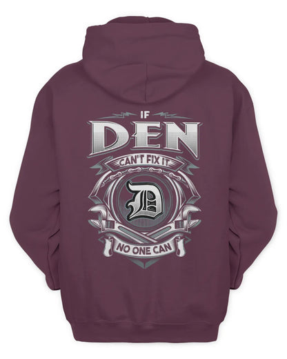 DEN AP81-K4-626 - Personalized Ahmed Quote Apparel “If Ahmed Can't Fix It, No One Can” - Unisex Hoodie - Maroon