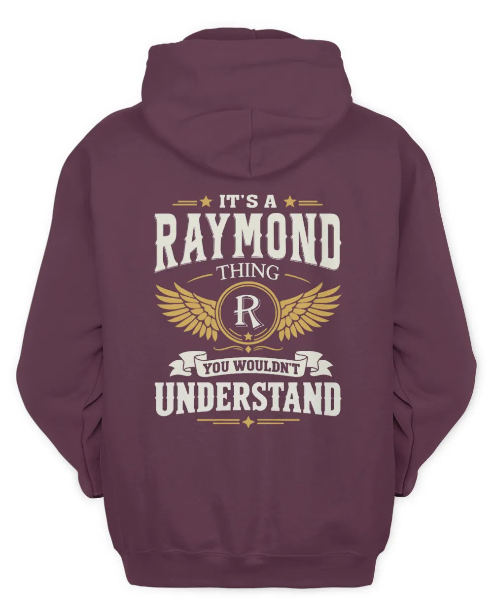 RAYMOND KT06-M008 It’s a [NAME] Thing – You Wouldn’t Understand | Personalized Vintage T-Shirt - Unisex Hoodie - Maroon