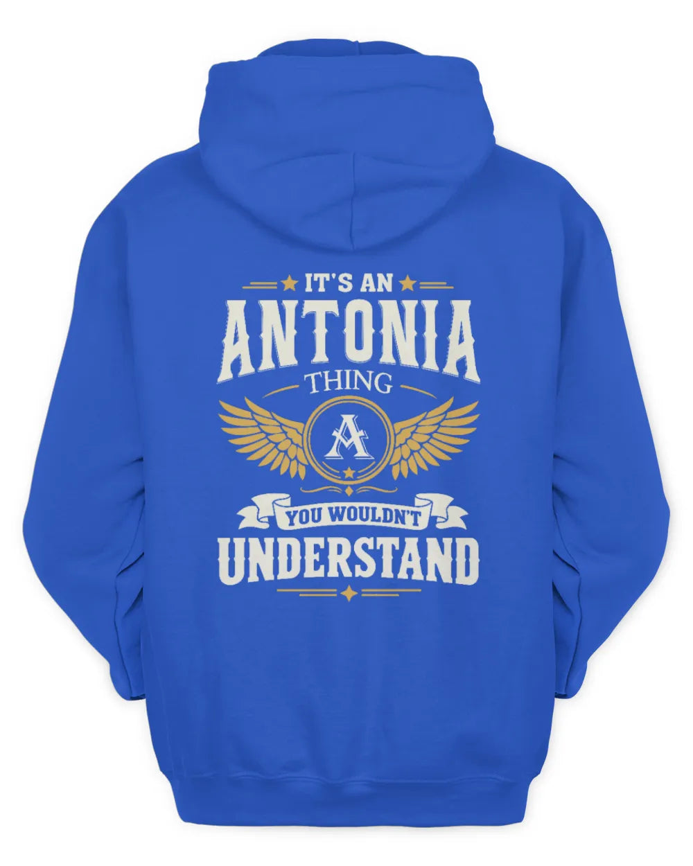 ANTONIA KT06-M008 It’s a [NAME] Thing – You Wouldn’t Understand | Personalized Vintage T-Shirt - Unisex Hoodie - Royal