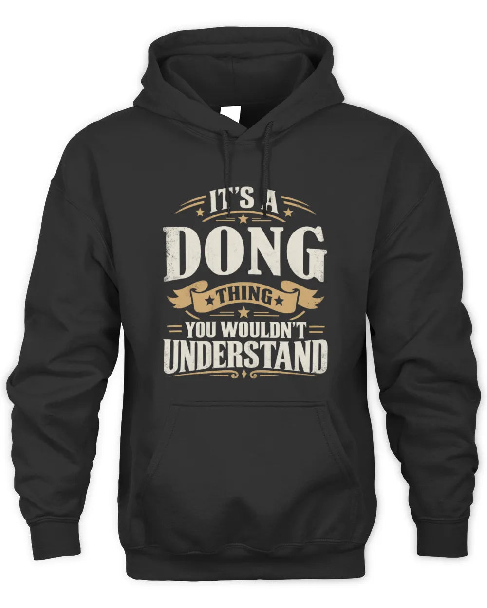 DONG P08 TH51 - Personalized “It’s a/an [NAME] Thing – You Wouldn’t Understand” Shirt - Unisex Hoodie - Black