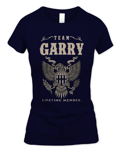 GARRY TP06-K82 – Personalized Classic Style Apparel “Team NAME Lifetime Member” - Women's Standard T-Shirt - Navy