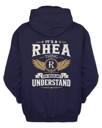 RHEA KT06-M008 It’s a [NAME] Thing – You Wouldn’t Understand | Personalized Vintage T-Shirt - Unisex Hoodie - Navy