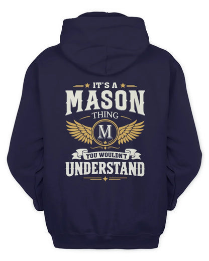 MASON KT06-M008 It’s a [NAME] Thing – You Wouldn’t Understand | Personalized Vintage T-Shirt - Unisex Hoodie - Navy