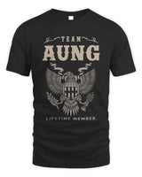 AUNG TP06-K82 – Personalized Classic Style Apparel “Team NAME Lifetime Member” - Unisex Standard T-Shirt - Black