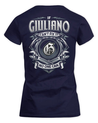 GIULIANO AP81-K4-626 - Personalized Ahmed Quote Apparel “If Ahmed Can't Fix It, No One Can” - Women's Standard T-Shirt - Navy