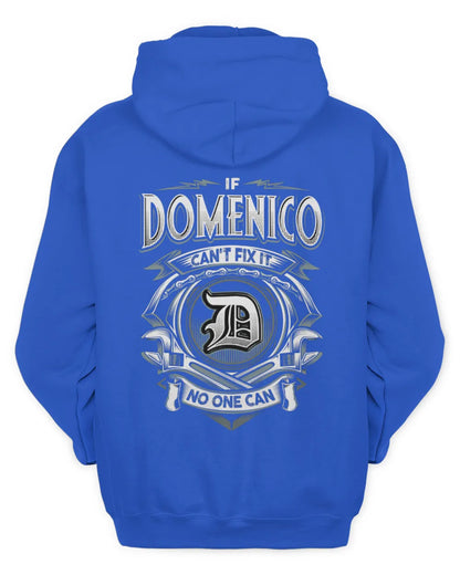 DOMENICO AP81-K4-626 - Personalized Ahmed Quote Apparel “If Ahmed Can't Fix It, No One Can” - Unisex Hoodie - Royal