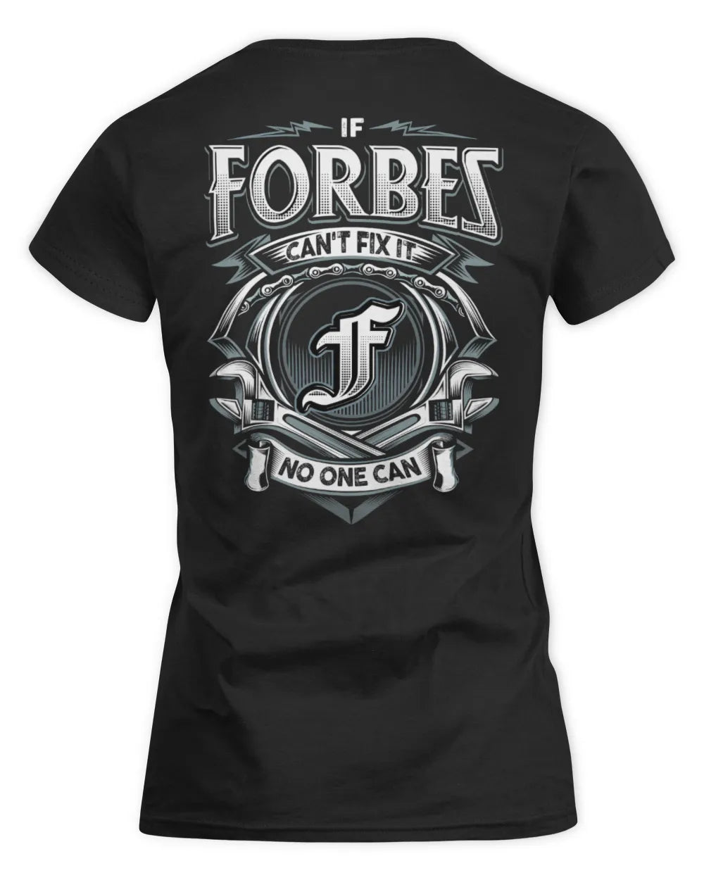 FORBES AP81-K4-626 - Personalized Ahmed Quote Apparel “If Ahmed Can't Fix It, No One Can” - Women's Standard T-Shirt - Black