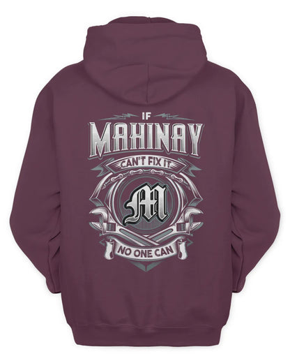 MAHINAY AP81-K4-626 - Personalized Ahmed Quote Apparel “If Ahmed Can't Fix It, No One Can” - Unisex Hoodie - Maroon