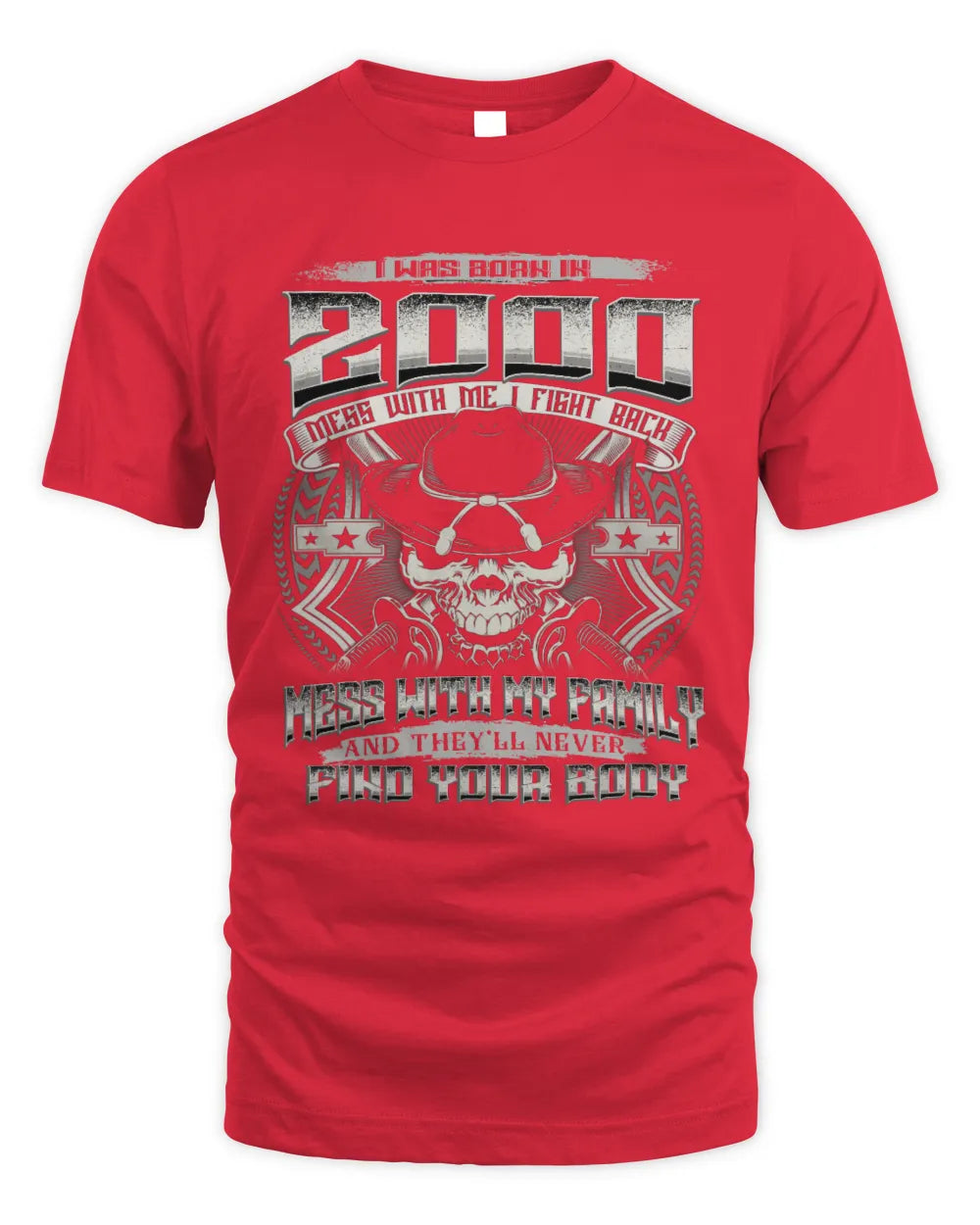 2000 HH89-K2 – Protective Family Quote T-Shirt - Unisex Standard T-Shirt - Red