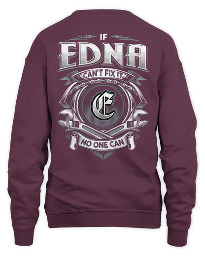 EDNA AP81-K4-626 - Personalized Ahmed Quote Apparel “If Ahmed Can't Fix It, No One Can” - Unisex Sweatshirt - Maroon