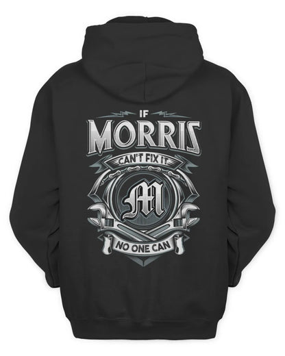 MORRIS AP81-K4-626 - Personalized Ahmed Quote Apparel “If Ahmed Can't Fix It, No One Can” - Unisex Hoodie - Black