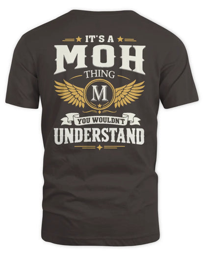 MOH KT06-M008 It’s a [NAME] Thing – You Wouldn’t Understand | Personalized Vintage T-Shirt - Unisex Standard T-Shirt - Dark Chocolate
