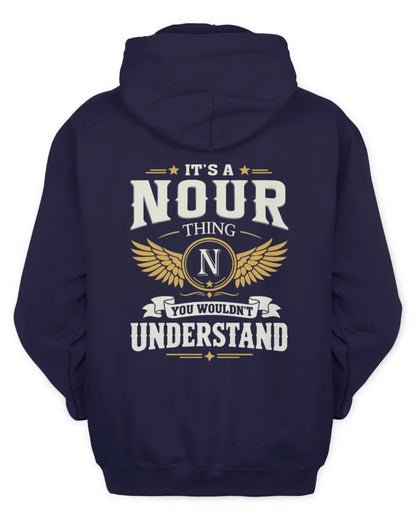 NOUR KT06-M008 It’s a [NAME] Thing – You Wouldn’t Understand | Personalized Vintage T-Shirt - Unisex Hoodie - Navy