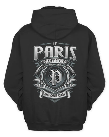 PARIS AP81-K4-626 - Personalized Ahmed Quote Apparel “If Ahmed Can't Fix It, No One Can” - Unisex Hoodie - Black